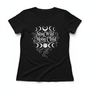 stay wild moon child t-shirt