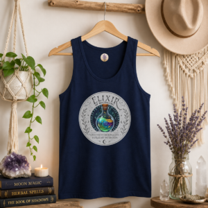 Elixir of Becoming - Unisex Bella+Canvas V-Neck Tee | Mystic Moon Root