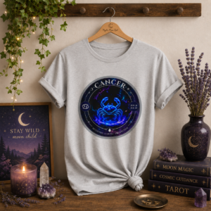 CANCER - Astro Alignment Zodiac T-Shirt | Mystic Moon Root