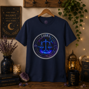 LIBRA - Astro Alignment Zodiac T-Shirt | Astrology Tee | Celestial Zodiac Sign Shirt | Mystic Moon Root