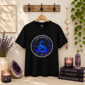 SCORPIO - Astro Alignment Zodiac T-Shirt | Astrology Tee | Celestial Zodiac Sign Shirt | Mystic Moon Root