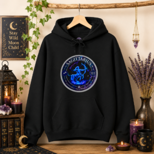 SAGITTARIUS Astro Alignment Zodiac Hoodie | Mystic Moon Root