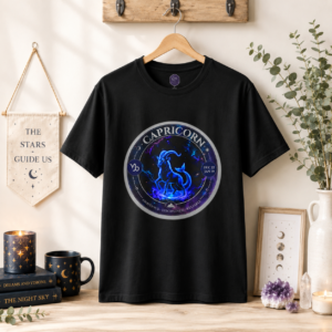 CAPRICORN - Astro Alignment Zodiac T-Shirt | Mystic Moon Root