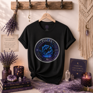 PISCES - Astro Alignment Zodiac T-Shirt | Mystic Moon Root