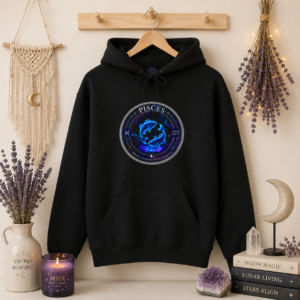 PISCES Astro Alignment Zodiac Hoodie | Mystic Moon Root