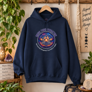 Raise Your Vibration Hoodie | Manifestation & Positive Energy Sweatshirt